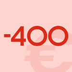 - de 400€